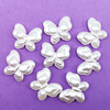 Retro beads from pearl heart-shaped, accessory, flowered