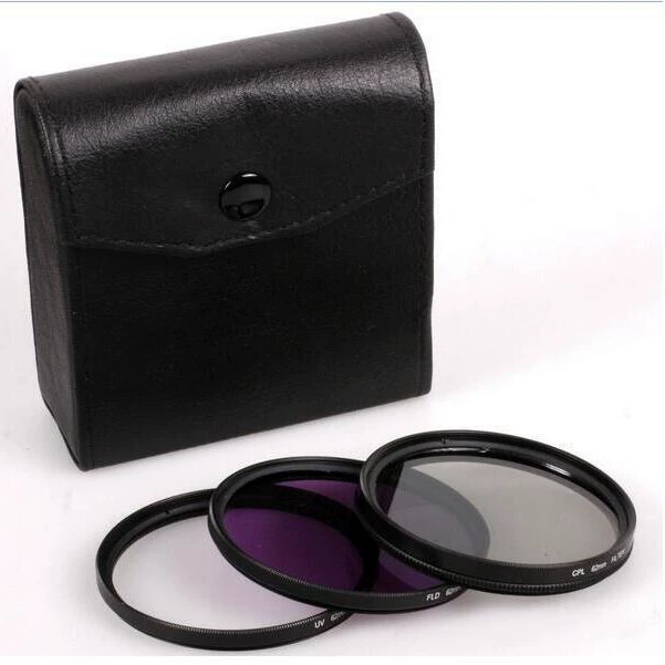 Комплект фильтров зеркальной камеры 49 52 55 58 62 67 72 77 82UV CPL FLD комплект линз
