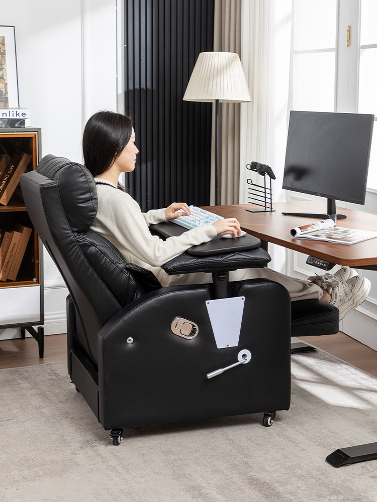 E-Sports Sofa Chair Single Internet Cafe Home Breathable Lazy Office Seat Reclining Computer Chair Internet Cafe Chair Windless