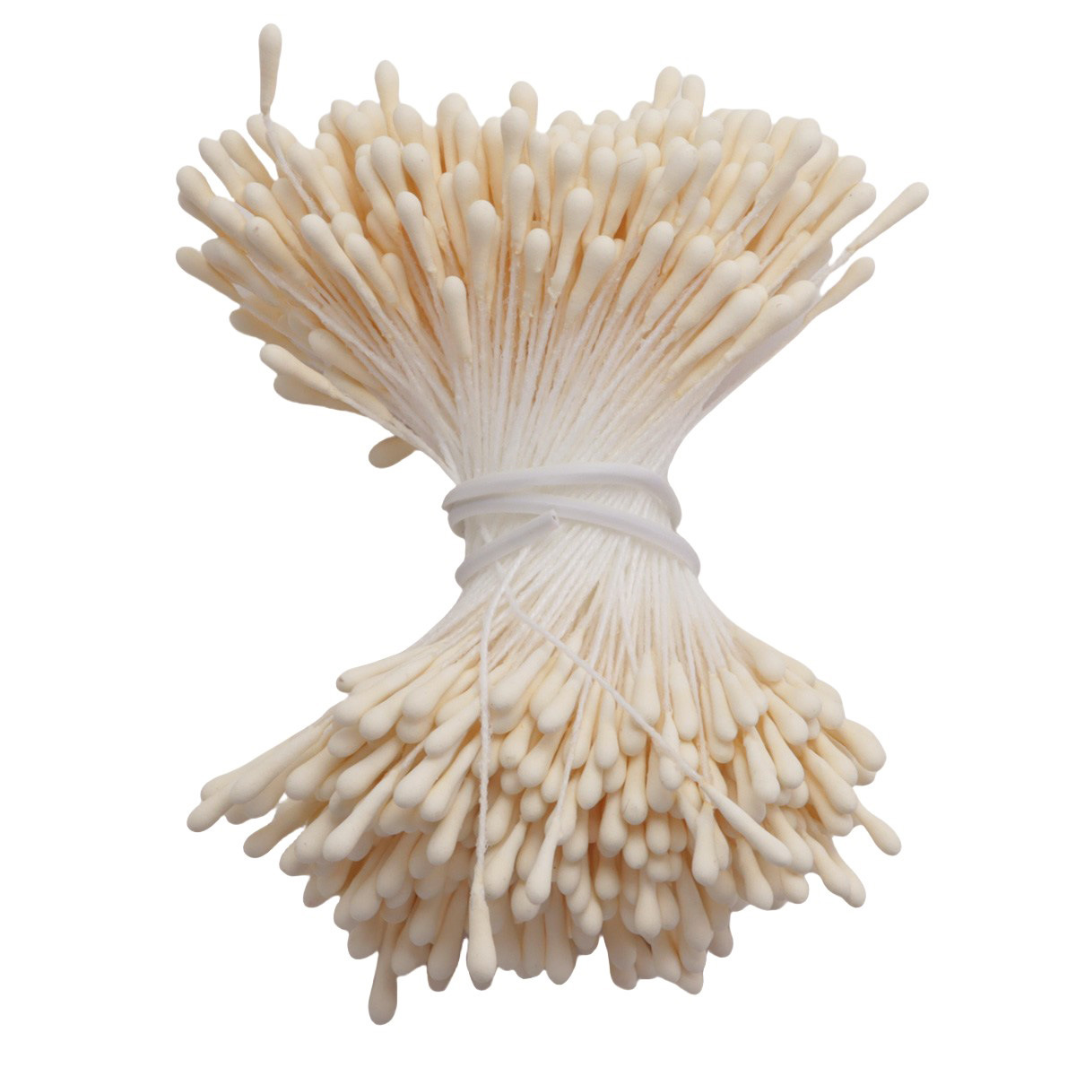 2 mm, 390 piezas, núcleo de flor mate, flor artificial, estambre de yeso ecológico, material para rosas y lirios, cabezal a juego
