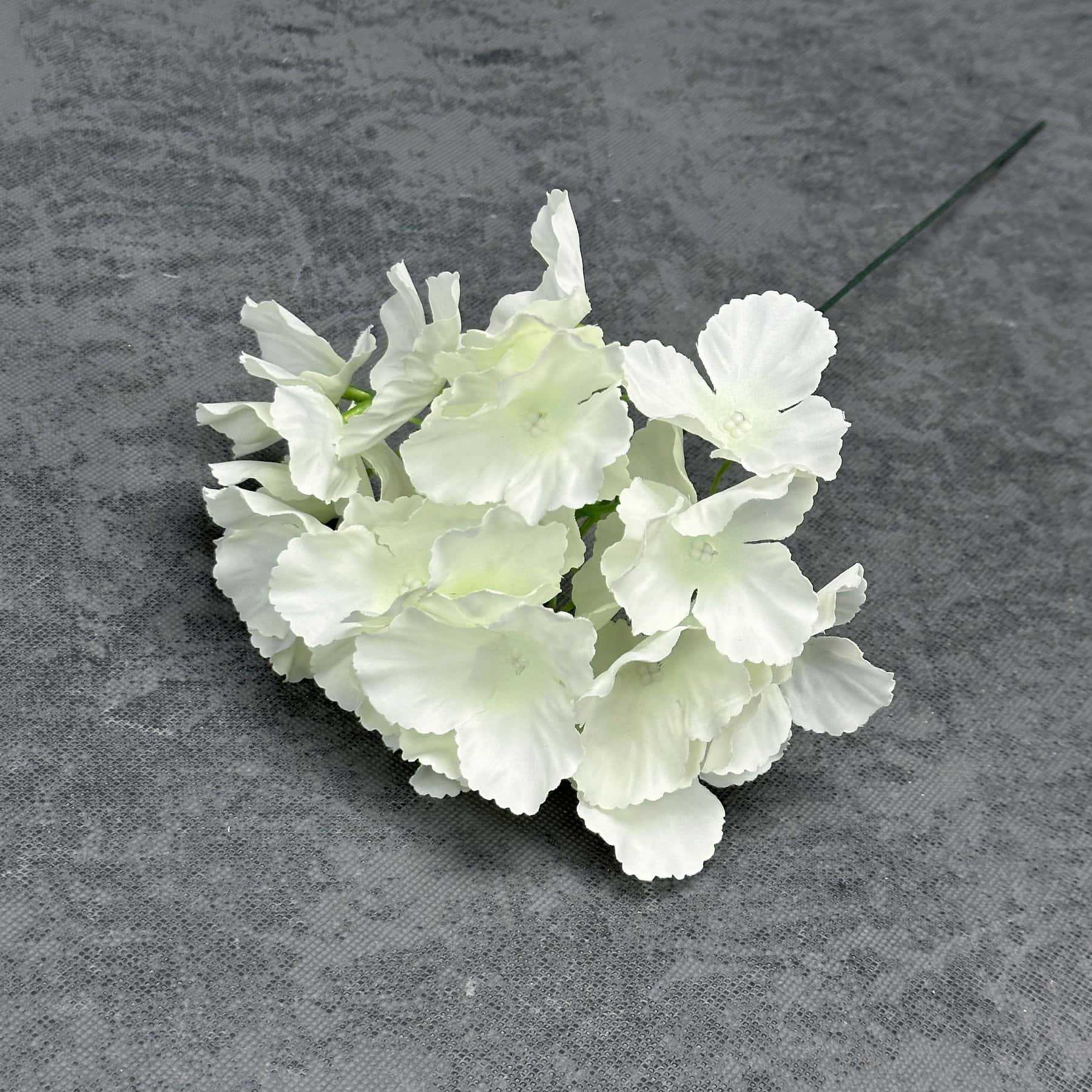 Flores artificiales, 27 piezas, cabezas de flor de hortensia de tallo único, accesorios de decoración para bodas y hogar, flores de seda, adornos de flores falsas, venta al por mayor.