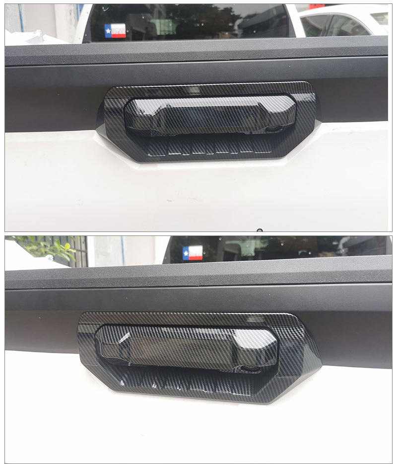Suitable for 22-26 Models of Toyota Tundra Exterior Door Handle Bowl Decorative Sticker Door Handle Cover Modification