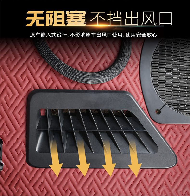 17-20 Dongfengguang Honda Crown Roadurv Floor Mats 36 Full Coverage Floor Rubber Mats Car Special Floor Mats