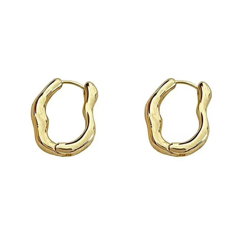 1 Pair IG Style Geometric Plating Alloy Earrings display picture 6