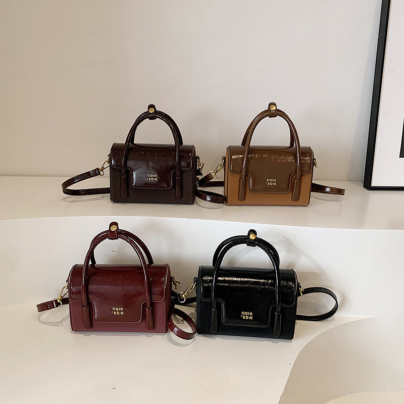 Nanfeng Chio2nd simple bolso cuadrado versátil retrógrado empalme mochila mate coreano hombro simple