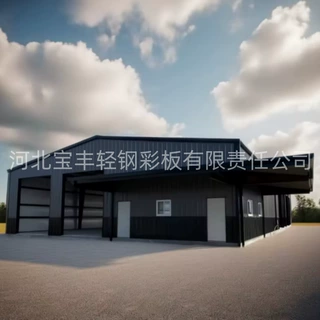 高效能钢结构仓库 节能设计 降低运营成本 防腐蚀处理