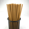 disposable Paper quality straw Paper quality Amazon Explosive money Dark brown series 100 Sticks