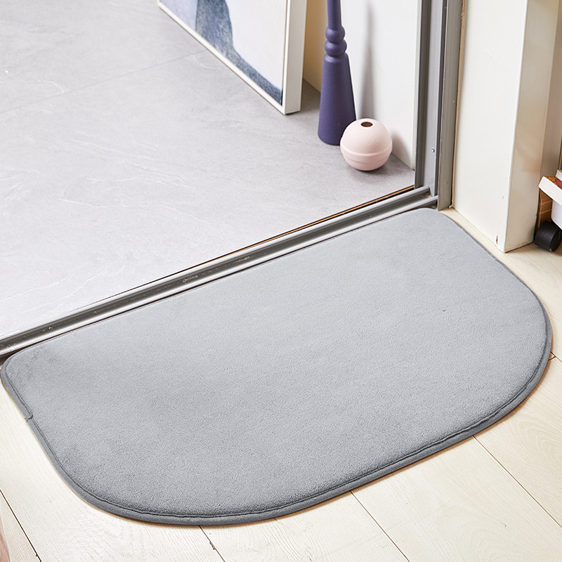 One piece On behalf of Cross border TOILET Mat Shower Room Doorway water uptake door mat toilet non-slip carpet Doormat Door mat