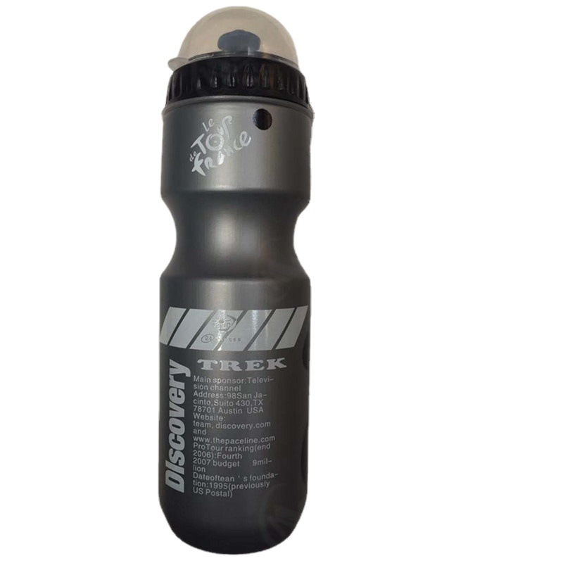 Hervidor deportivo dependiendo de la bicicleta de montaña cinturón deportivo cubierta de polvo PE de plástico de dos colores suministros de equipos de hervidor