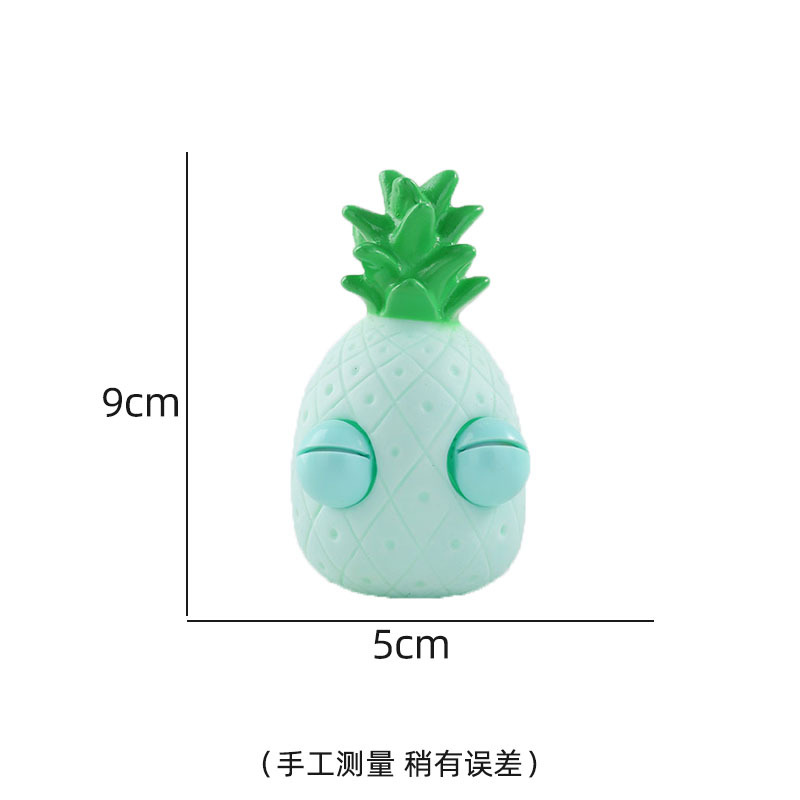 Transfronterizo caliente-venta llamativo gusano vegetal pellizco música descompresión juguete squeeze ojo-soplado creativo ventilación descompresión artefacto fábrica al por mayor