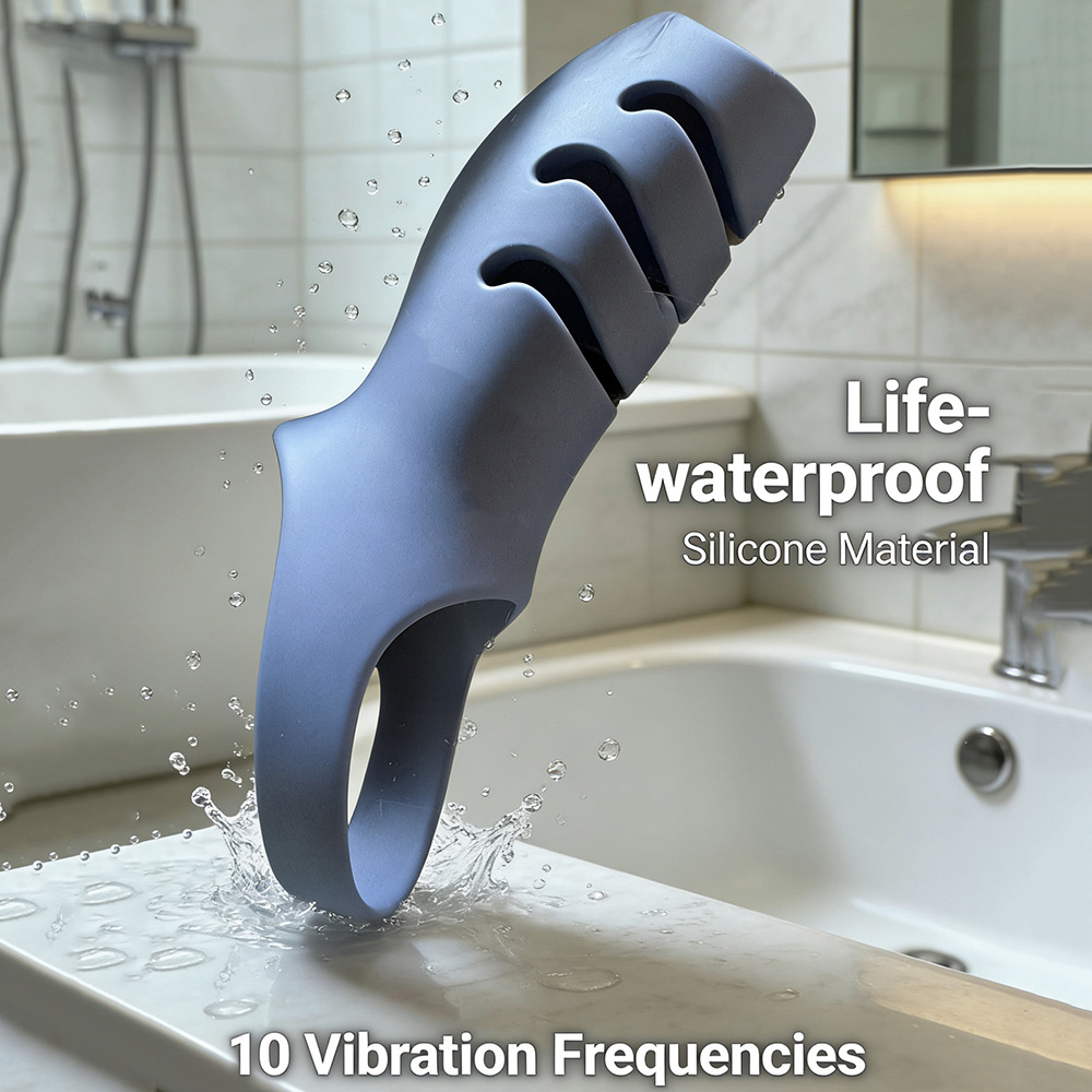 Popular Male Enlargement Single Ring Ring, Vibrating Massager, Trainer, Adult Sex Toy_voghion.com