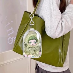 SP 光織園ベビーバッグ保護カバーバブルマートウィンタームーブメントビニール 15 センチメートル透明屋外防塵ベビーウォーキングバッグ