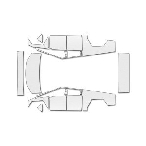 Cybertruck - Multiple — Tesla Car paint protective film - cy-full-car-wrap-matte-white-no-specification
