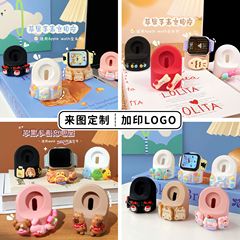 かわいいアニメはapple apple充電ベース/ホルダー/iwatchアップル腕時計スタンドultraを適用します。