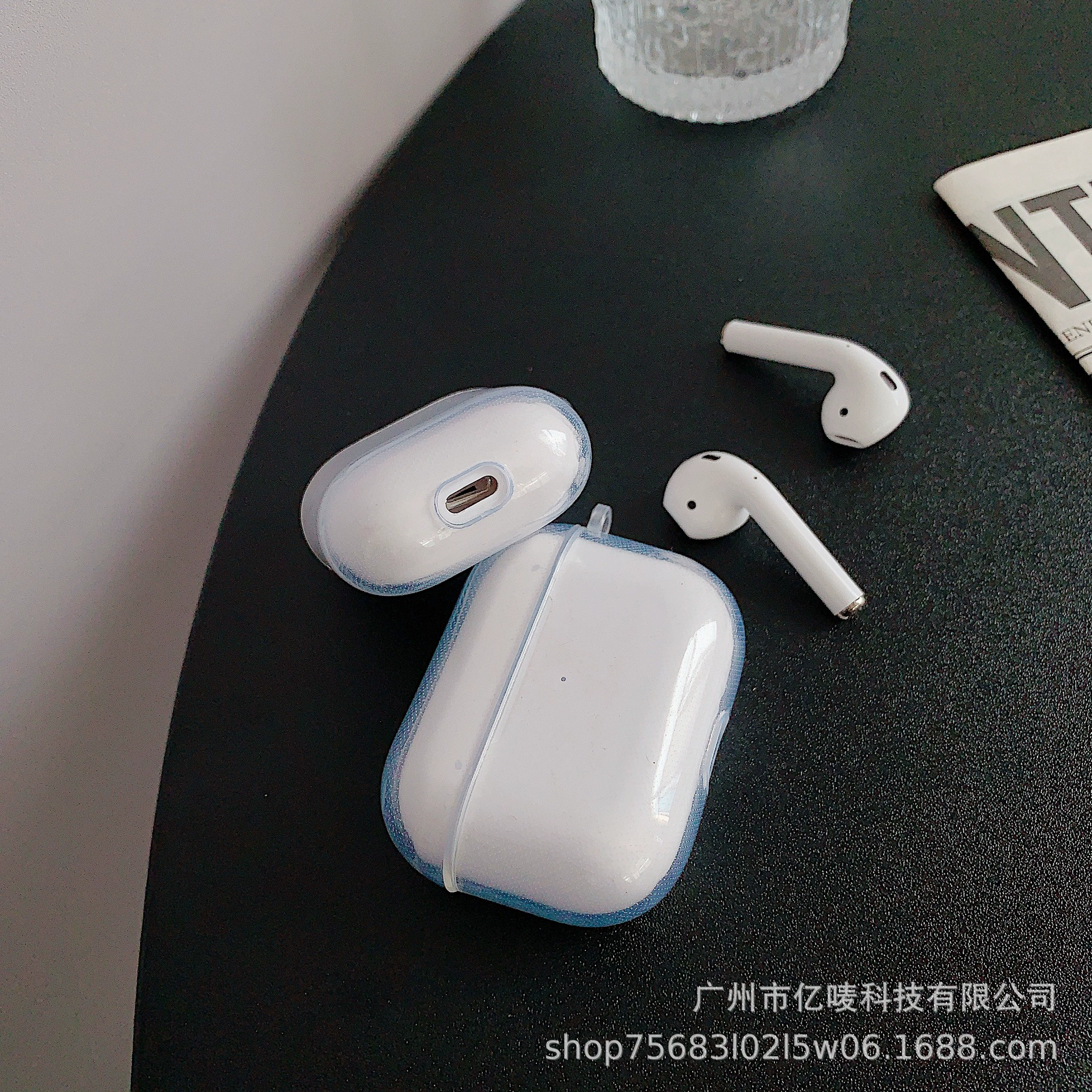 Apple, совместимый прозрачный наушник с защитным чехлом, 2/3, bluetooth