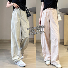 美しくてハンサムな機能性カジュアルパンツ【裾調節可能】ゆったりとした春夏の涼しくて通気性のある体型カバーオーバーオール