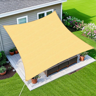 Triangular Rectangular Sunshade Sail Outdoor Sun Protection Garden Swimming Pool Anti-Uv Sunshade Cloth Tarpaulin Canopy