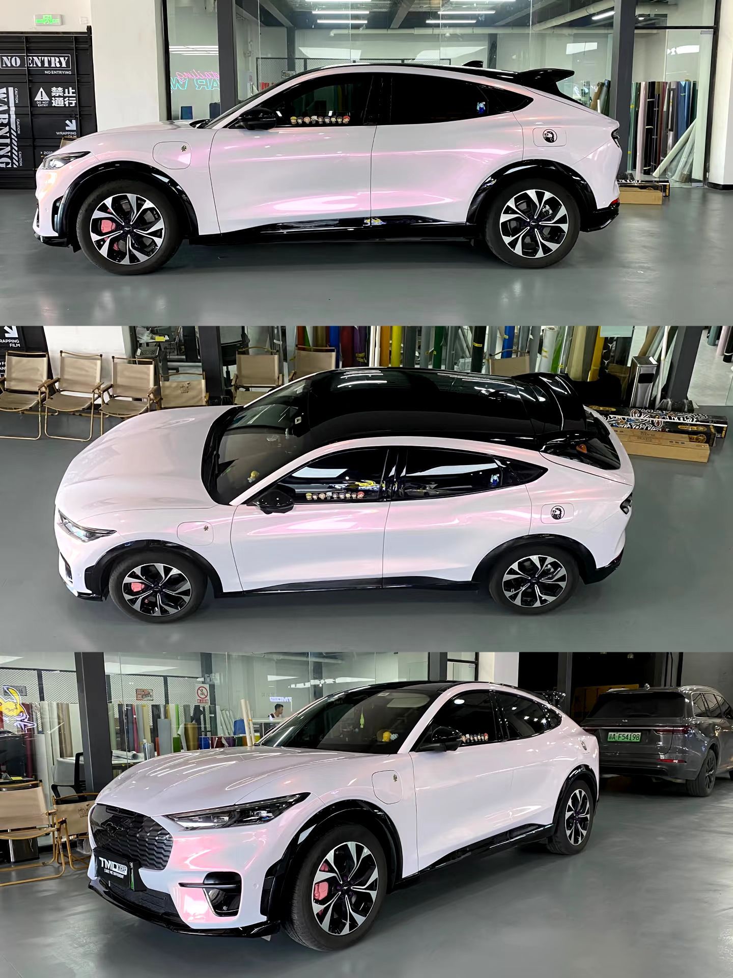 Factory in stock wholesale car color change film body color change self-repair film TPU crystal metal body color change film