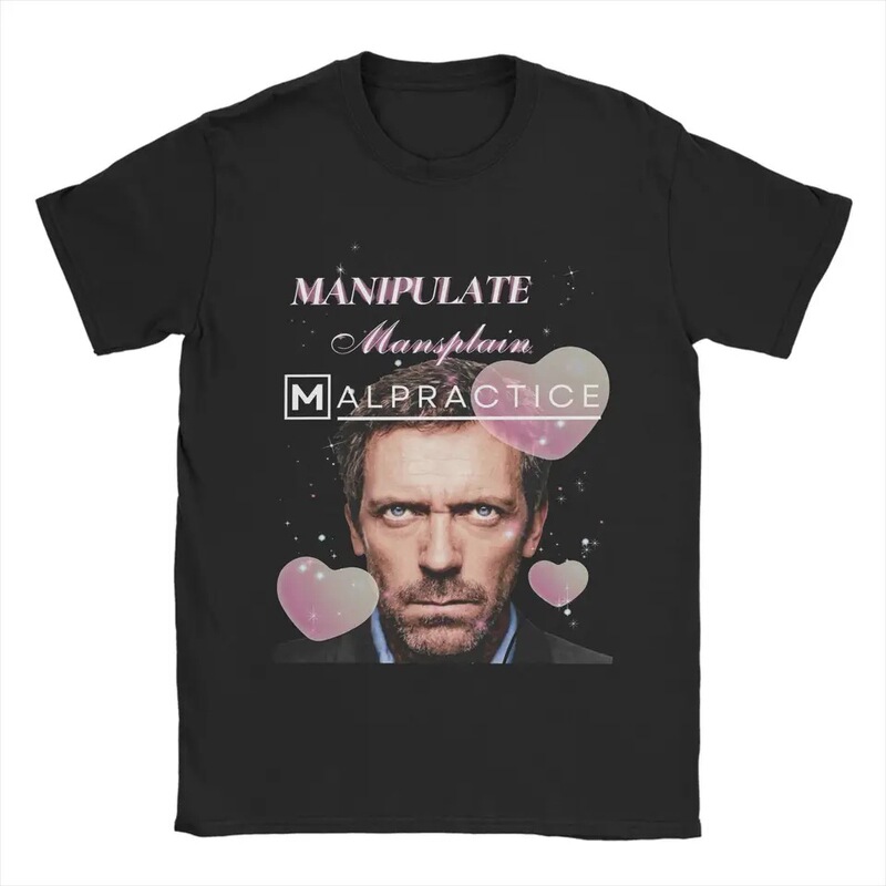Manipulating Men Preaching Medical Malpractice Family Doctor Gregory's Family T-Shirt Summer Fashion T-Shirt Men's Clothing