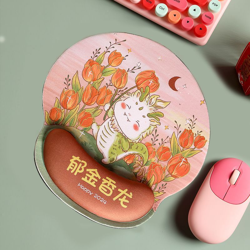 Alfombrillas de ratón transfronterizas, divertidas y variadas, reposamuñecas, alfombrillas de ratón de alta calidad con formas especiales, alfombrillas de ratón de dibujos animados para hombres y mujeres