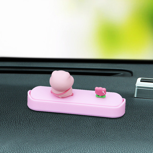 Tulip Pig Moving Car Phone Plate Car Number Plate Moving Card Truck Temporary Parking Number Transfer Plate