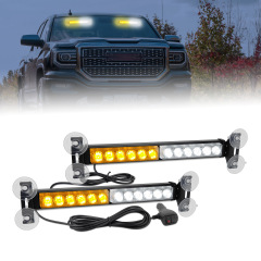 自動車吸盤警告灯フロントガラスフラッシュランプ24ledバーライトサンシェード緊急フラッシュ吸盤ランプ