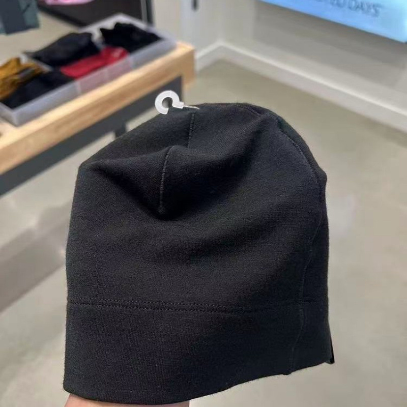 Embroidered Wool Knit Beanie, Foldable for Men and Women | Wind Protection