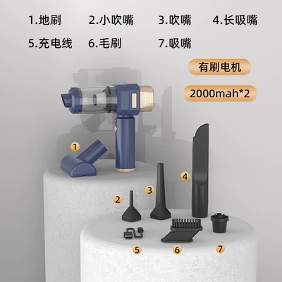 2026 Digital Display Wireless Vacuum Cleaner Tozsoranlar - 3103-a-basic-model-brush-motor-2000mah2-blue