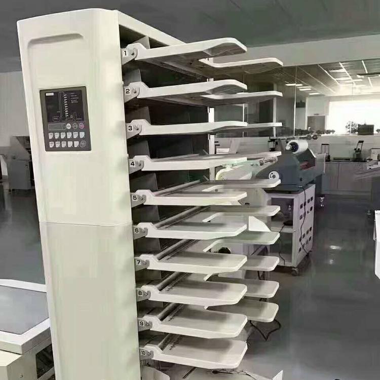 Alzacombinadora Automática de Hojas de 10 Compartimentos para Papel