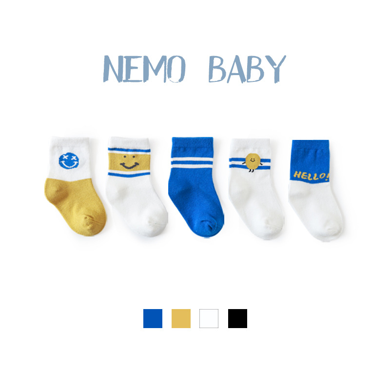 21 primavera nuevo estilo preppy calcetines para niños algodón peinado niños y niñas calcetines para bebés recién nacidos calcetines para niños