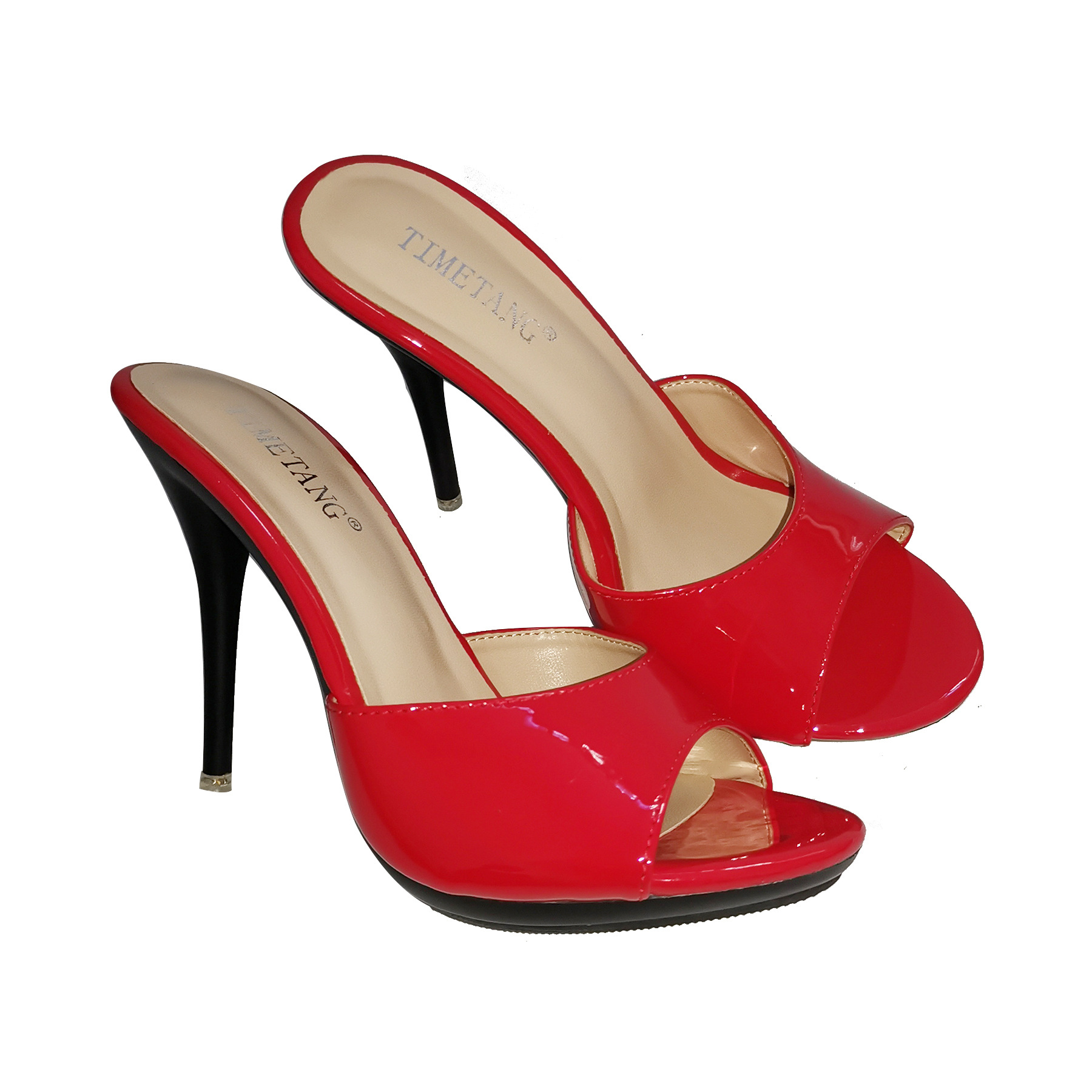 Sexy Open-toe Simple Stiletto One-piece Women's Sandals, Foreign Trade Supply, Dropshipping Available, Supply_vogvips.com
