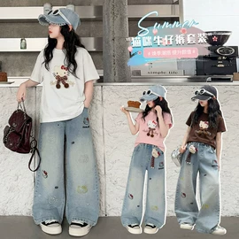 童套装;童裤;儿童牛仔裤