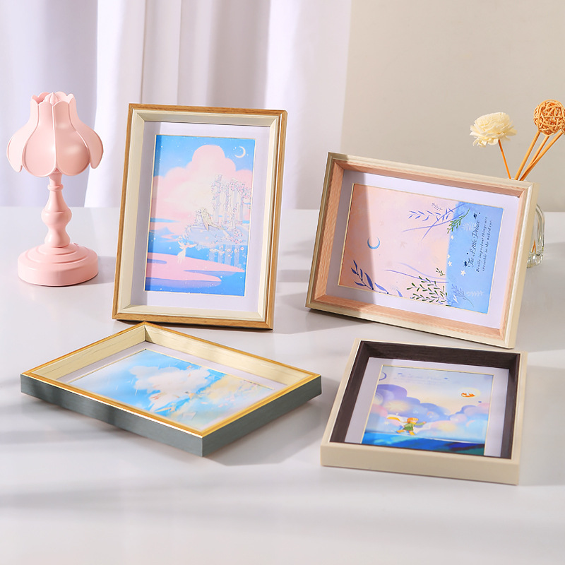 Simple Photo Frame Square 7 Inch 12 Set Table Picture Frame Wall Hanging A3 a4 Desktop Decoration Wall Hanging Frame Mounting Frame Simple Photo Frame Square 7 Inch 12 Set Table Picture Frame Wall Hanging A3 a4 Desktop Decoration Wall Hanging Frame Mounting Frame