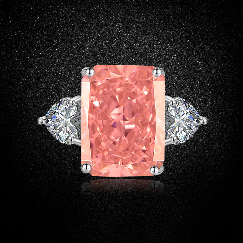 10g Weight High Carbon Diamond Inlay Material Adjustable Ring Classification Adjustable Ring Size 1 Piece Quantity Wedding, Engagement Occasion Copper Material wedding season Festival Geometric Pattern All Seasons Season Women's Gender Plating Design Lady Style Wholesale Jewelry Lady Geometric Copper High Carbon Diamond Plating Adjustable Ring