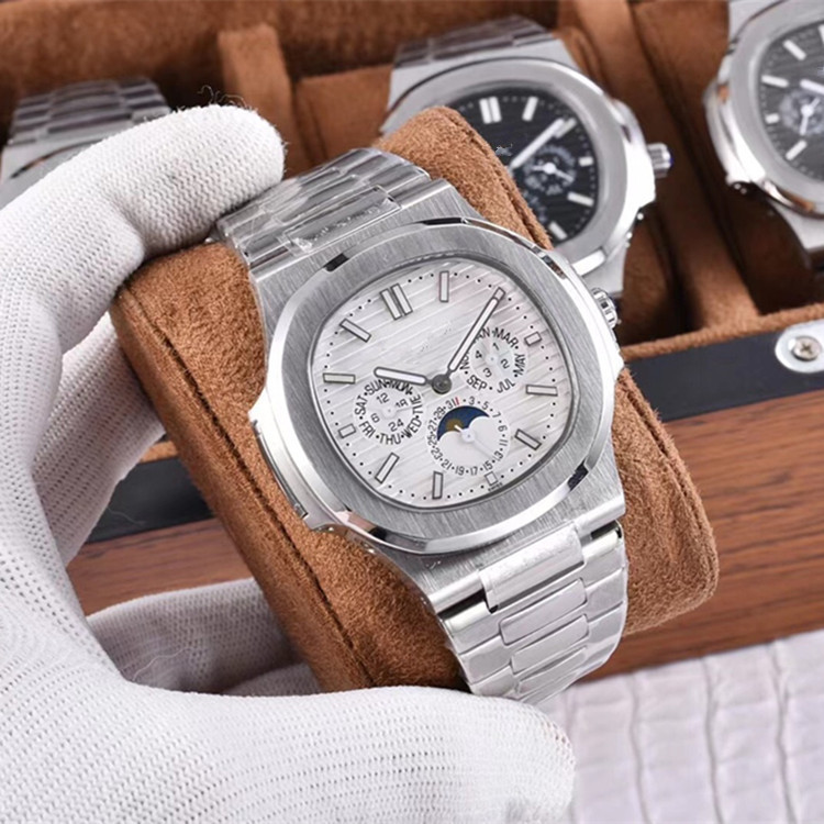 Foreign Trade Nautilus 5740 Steel King Grenade Fully Automatic Mechanical Watch Men's Business Multi-Functional Sports Elegant Belt