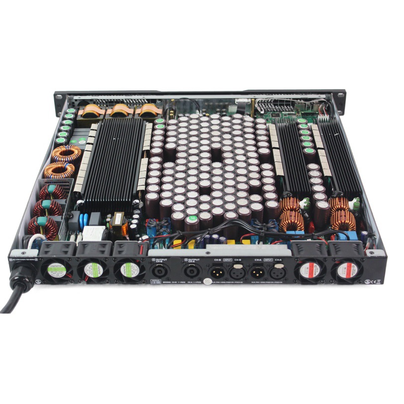 Amplificador de D4-2000dsp de cuatro vías sin pérdida de alta potencia modificado procesador de audio etapa de audio subwoofer