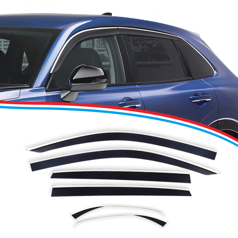 Adecuado para Honda hrv coche viento y lluvia ventana lluvia ceja modificación zrv lluvia ventana Deflectors
