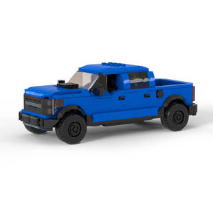 Building Blocks Moc-113533 Off-Road Vehicle Model Blue 457 Particle Number
