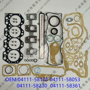 COASTER 15B təmiri dəsti TOYOTA 04111-58101 tam prokladka