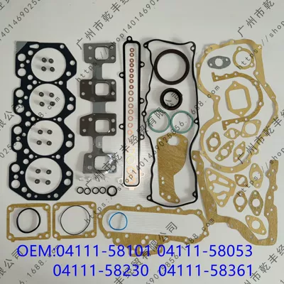 COASTER 15B təmir dəsti TOYOTA 04111-58101 tam prokladka
