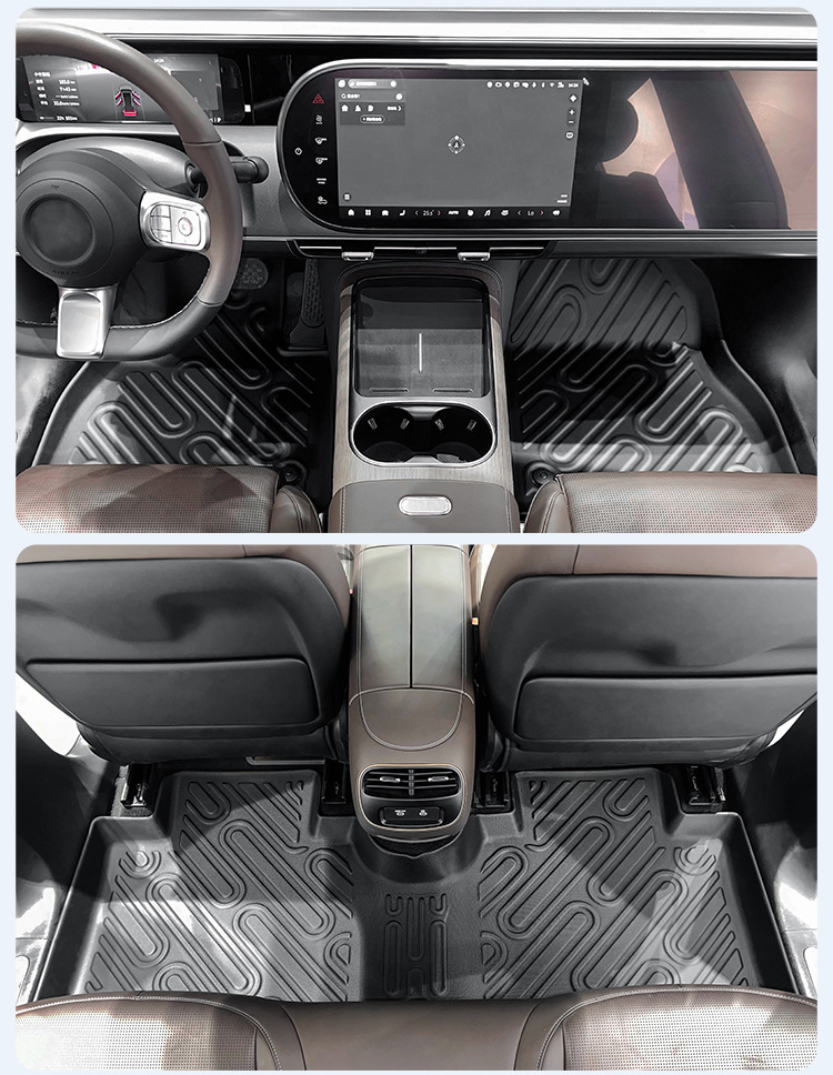 Car Floor Mats for Smart #5 2024 Waterproof TPE Trunk Mat