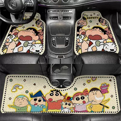 Floor Mats, Thickened, Non-Slip, Avtomobil döşəmə paspasları - zx-xiaoxin-and-friends-26-5060-front-foot-wire-loop-self-cut