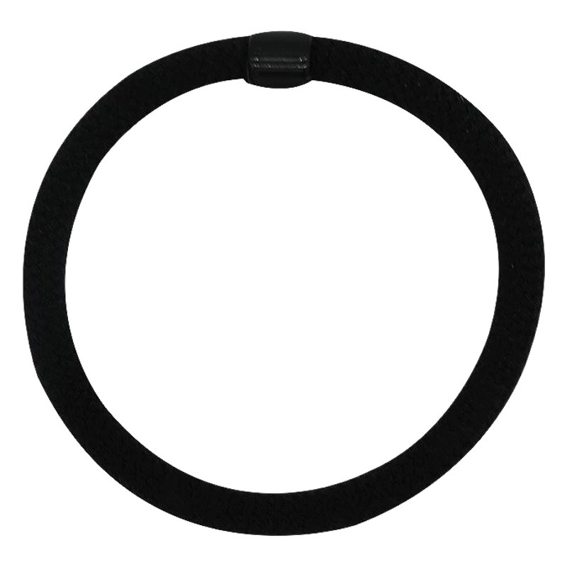 Японская и Корейская сильная Тянущая непрерывная основная резинка для волос Веревка для волос Флокирование простые дети взрослые не повреждают волосы резинка Кожаный Чехол ювелирные изделия