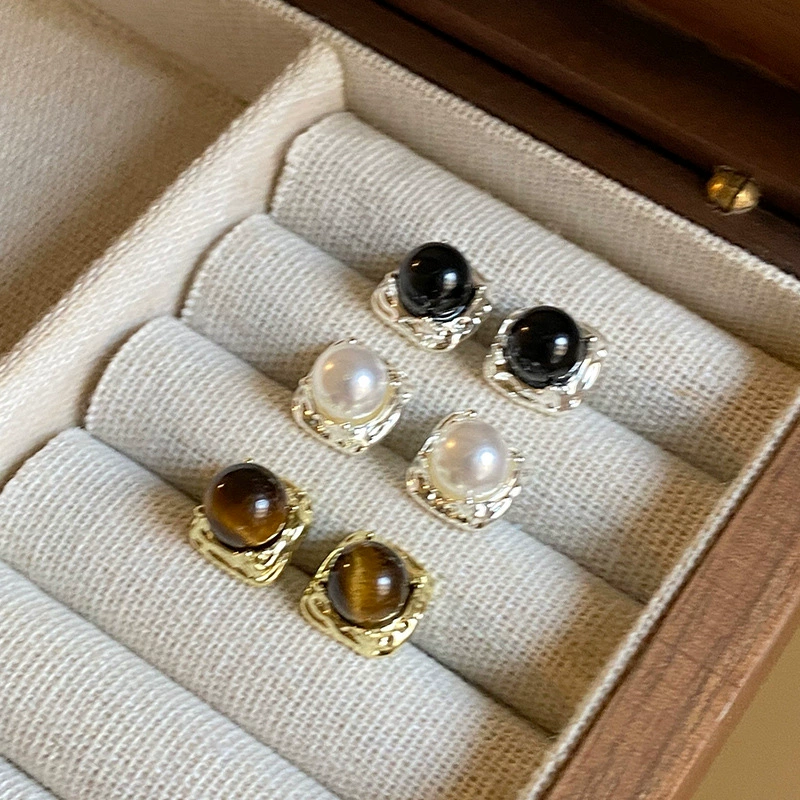 Серьги из жемчуга, образец серебра 925, высокое качество