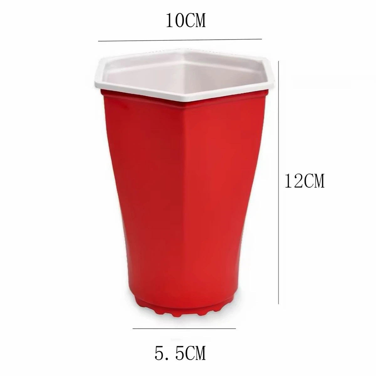 Los fabricantes venden 450mL vasos de plástico desechables rojos beerpong juegos de cajas redcups tazas de fiesta image 5