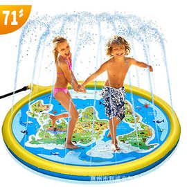 洒水垫户外草坪游戏垫亚马逊卖款戏水用品喷水垫儿童玩具