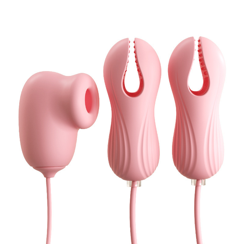 Cable Heart Yue Peck Clips masajeador de pecho femenino masturbación juguetes sexuales artículos para adultos al por mayor