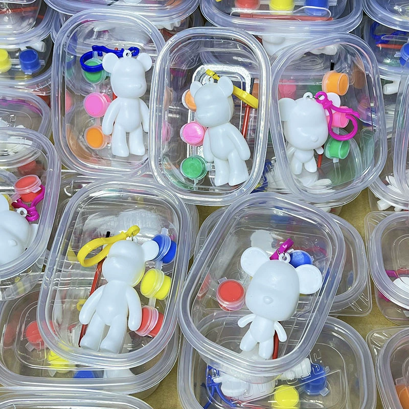 Игрушка, раскраска, минифигурка, кольца, граффити, ручная работа
