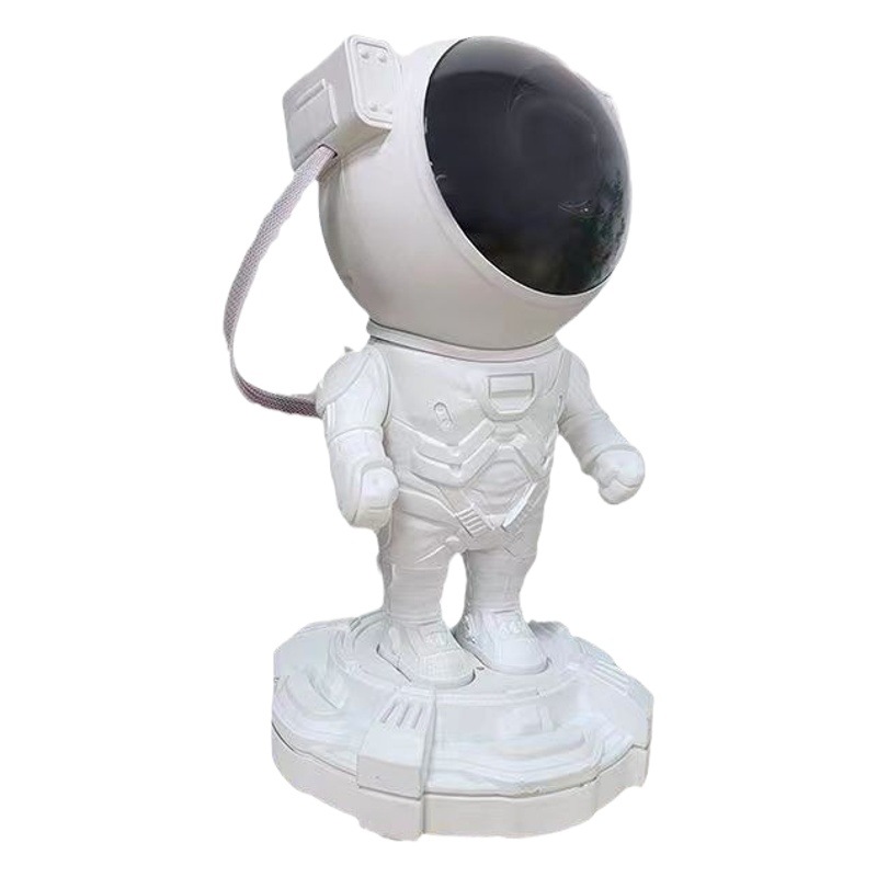 Astronauta cielo estrellado lámpara de proyección astronauta robot faro luz nocturna luz de la etapa decoración del cielo estrellado