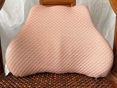 Waist support car cushion, car seat backrest - cherry-blossom-pink-4535